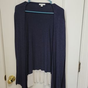EUC Light Navy Soft Cardigan